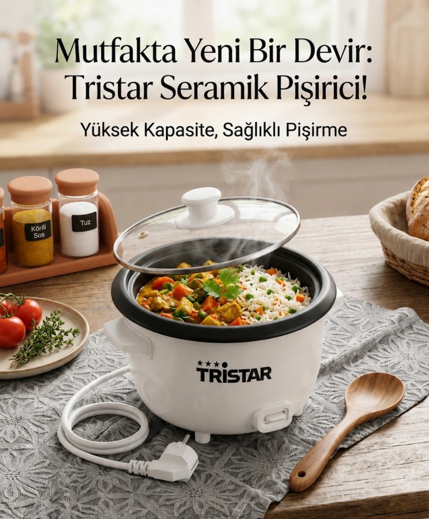 elektrikli tencere tristar