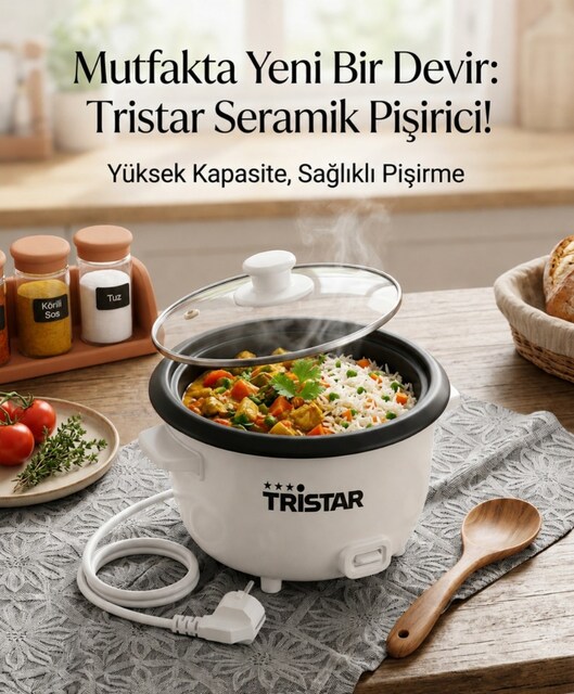elektrikli tencere tristar