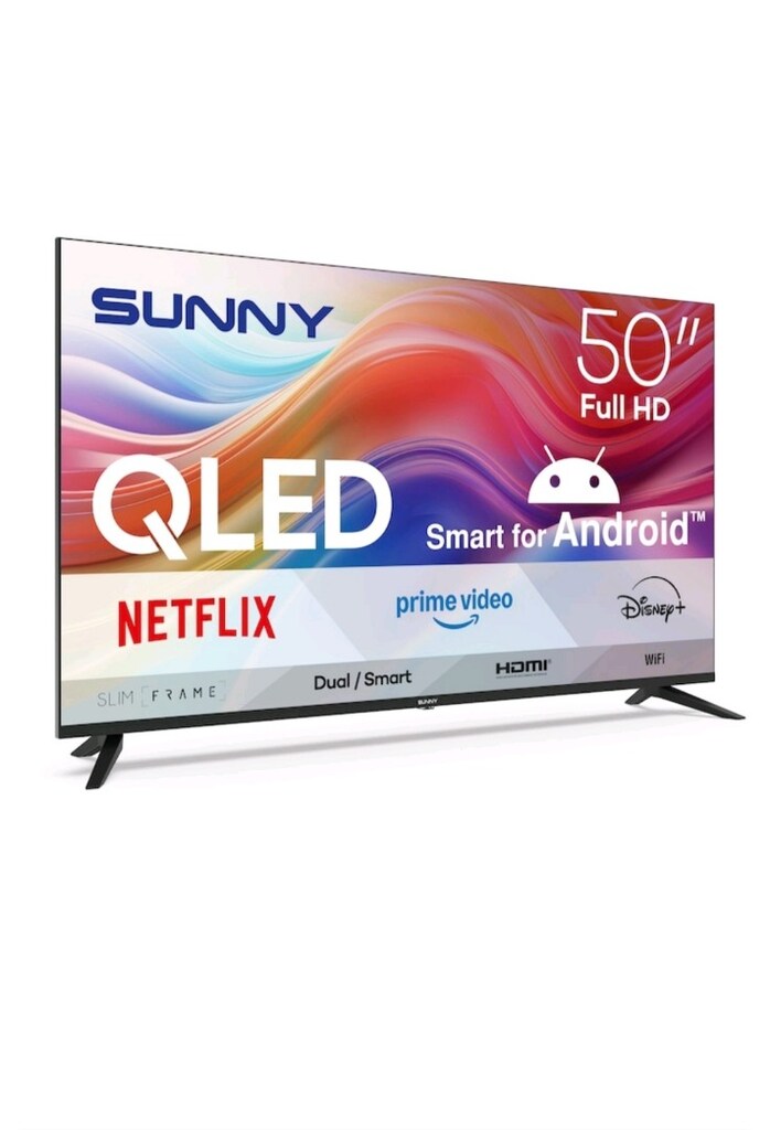 SUNNY 50İNÇ 127 EKRN TV fulHD dâhili WİFİ UYDU SIFIR - 8