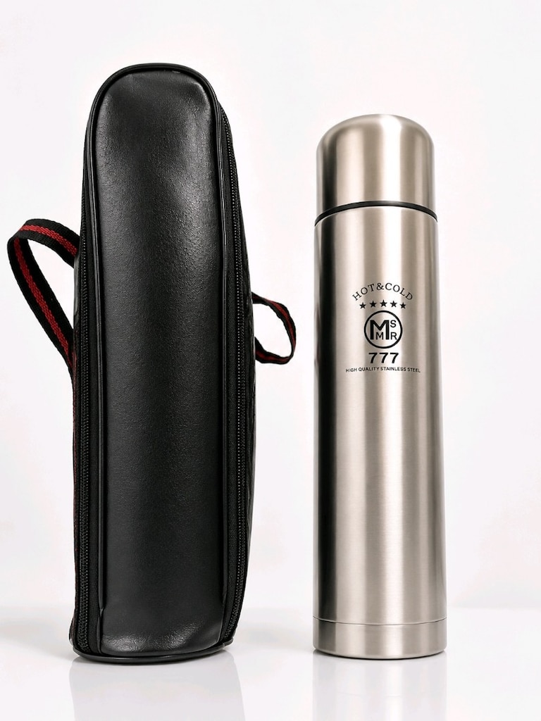 Deri Çantalı Termos 1 Litre - 3