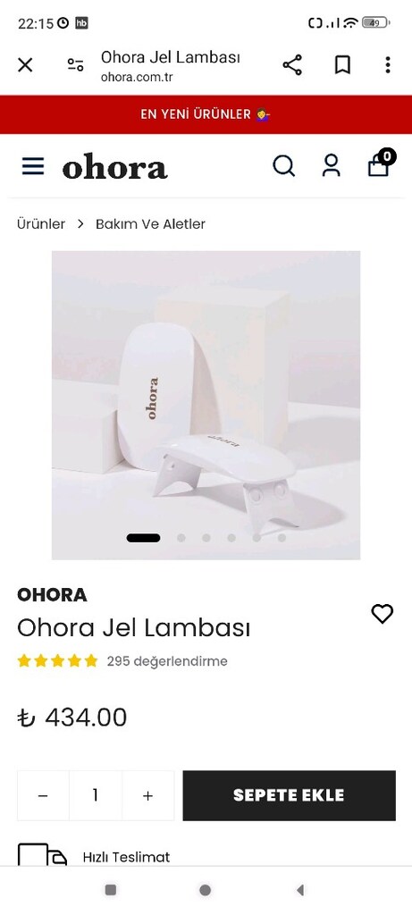 Ohora Jel Lambası - 7
