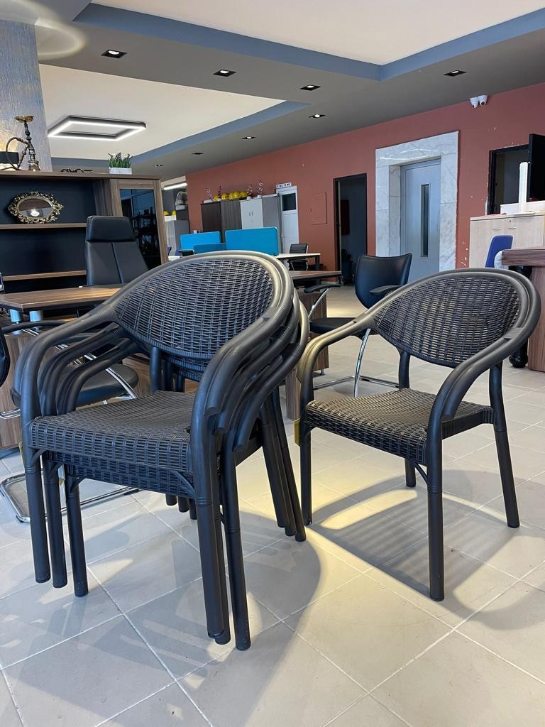 KLAS OFİS ÜSKÜDAR PLASTİK AYAKLI SANDALYE SIFIR ÜRÜN - 4