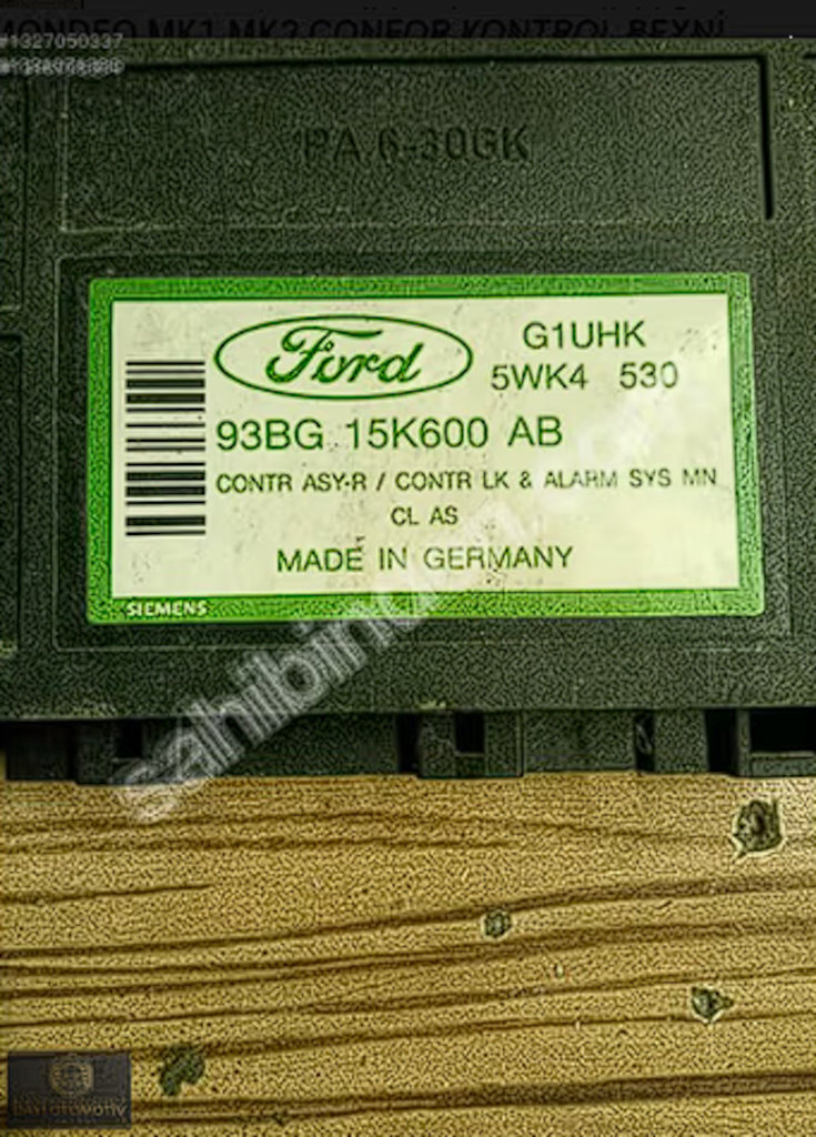 93BG15K600AB FORD MONDEO MK1 MK2 CONFOR KONTROL BEYNİ - 2