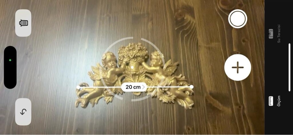 ALTIN RENGİ DEKORATİF SEVİMLİ MELEK DUVAR SÜSÜ! - 6