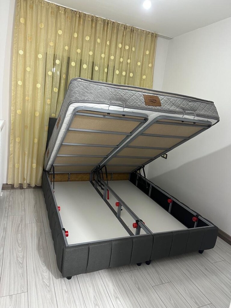 ultra lüks çift kişilik baza başlık yatak sıfır ürün adrese teslim - 4