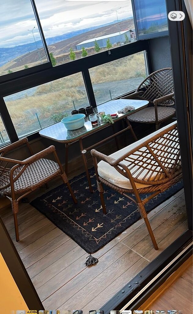 kelebek mobilya bahçe balkon oturma grubu - 2