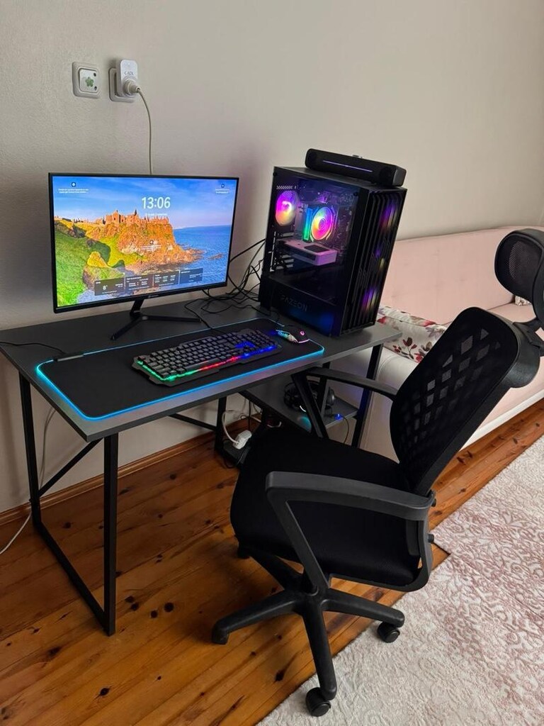 Amd Gaming Setup Ruzen 5 7600 Nvidia RTX 5060 Beyaz - 2