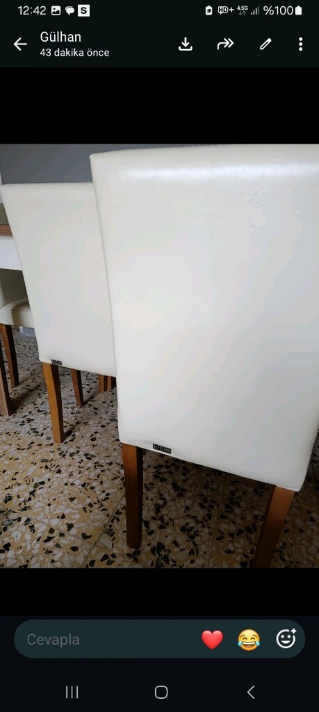 6 kişilik masa sandalye - 4