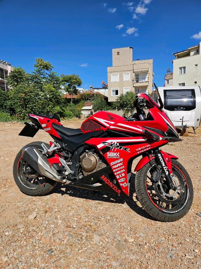 Honda CBR 500R bakımlı,temiz. - 2