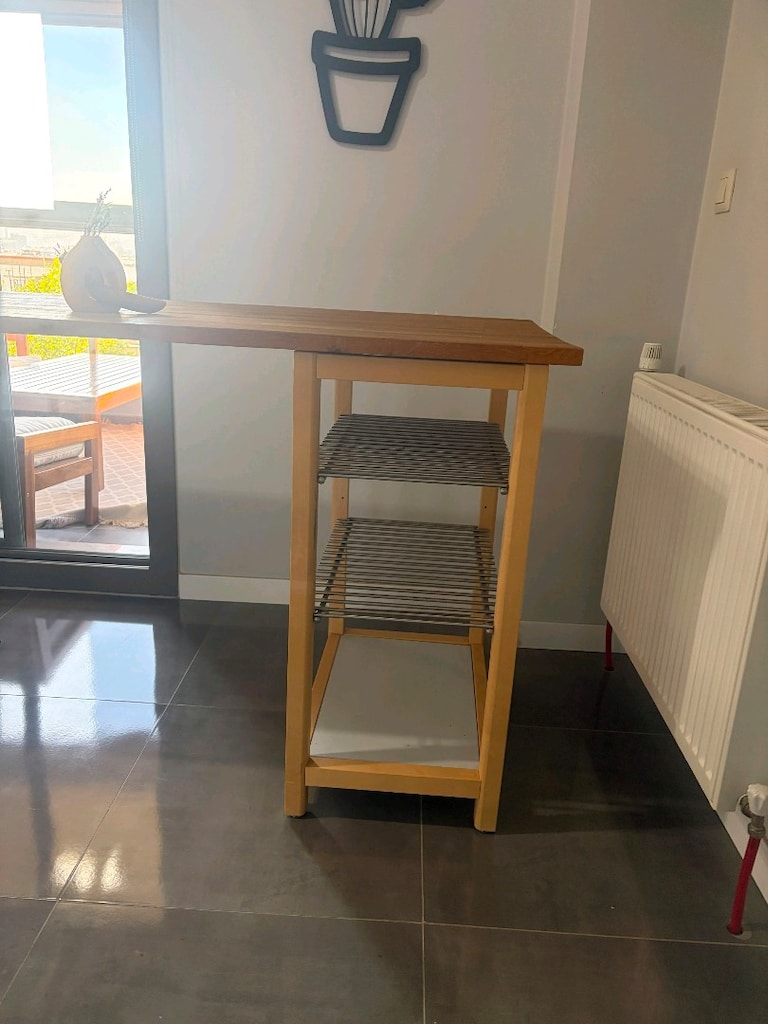 YALNIZ BORNOVA İÇİ 10000 IKEA Masif Ahşap Bar/Mutfak-Yemek Masaı - 6