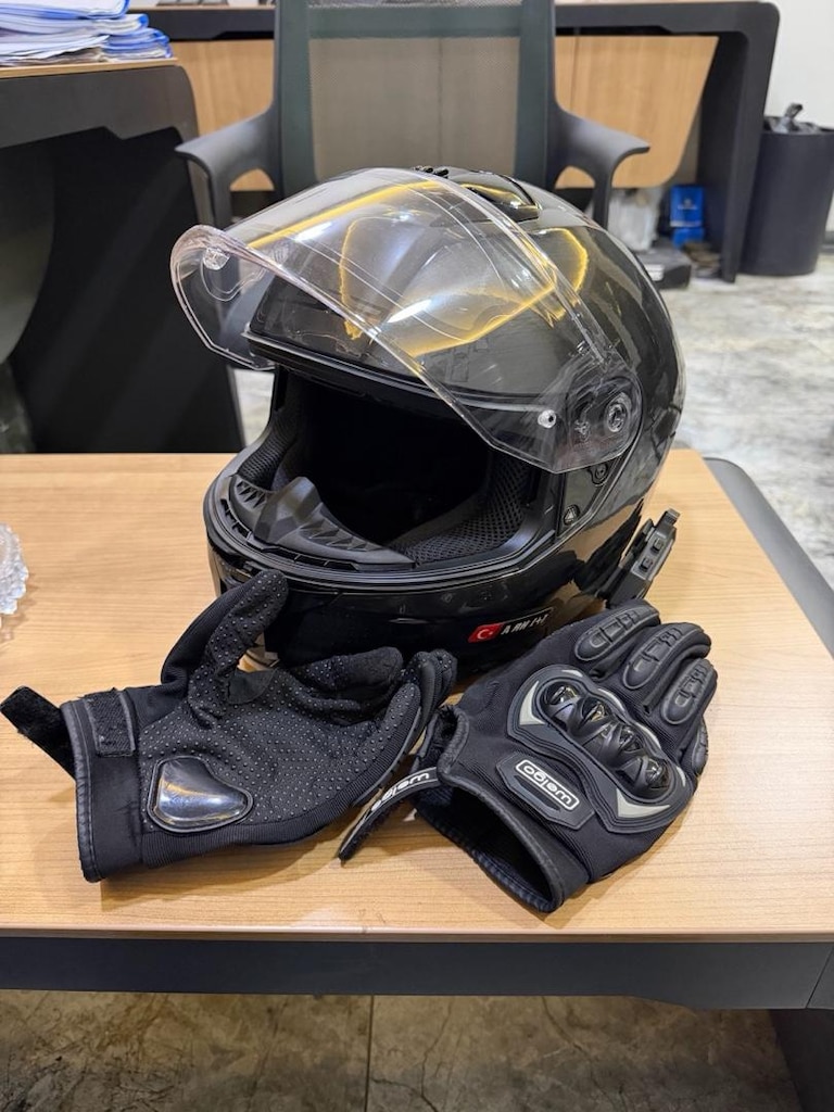 Ls2 Stream 2 kask,eldiven,interkom - 8