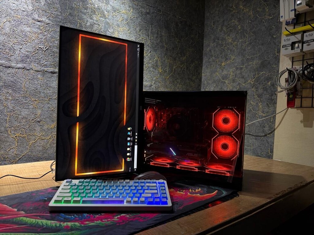 RX 5700 XT Oyun Bilgisayarı Ryzen 7 5700 16GB Full Set 25" 200Hz Monit - 2