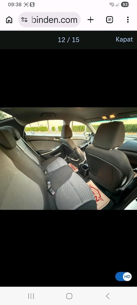 2012 Hundai AccentBlu 1.6 CRDI - 8
