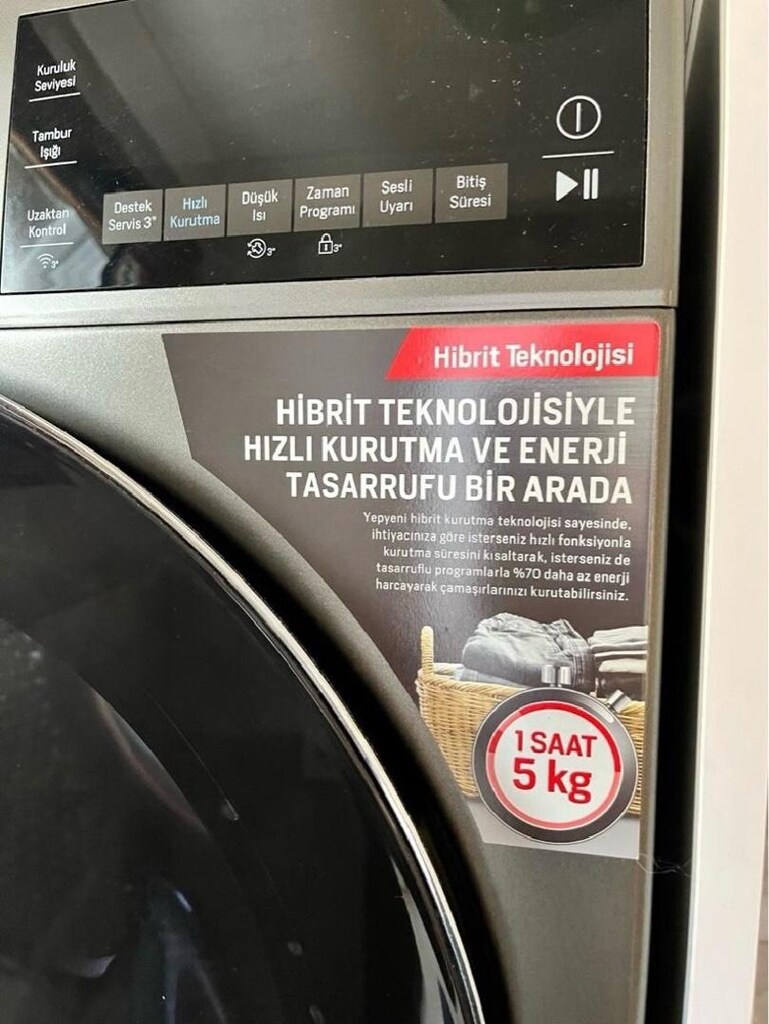 Kurutma malinası Arçelik 9kg - 5