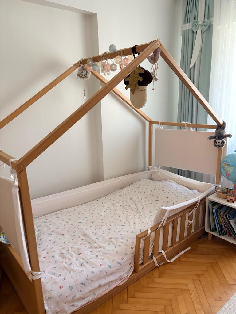 Woody & Happy Happy Montessori Karyola – Masif Kayın – 90x190