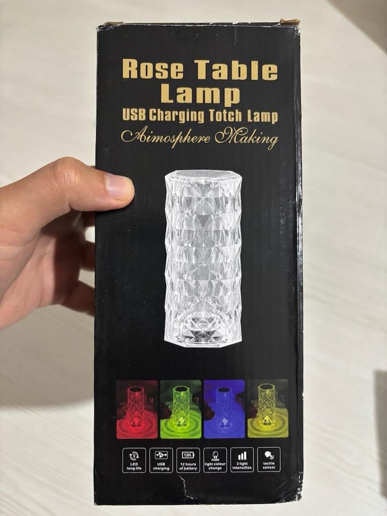 Dokunmatik Kristal Led / Masa Lambası - 5