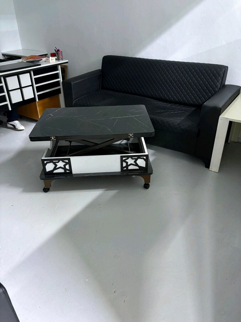 Üç kademeli akıllı masa ister tekerlekli ister tekerleksiz - 8
