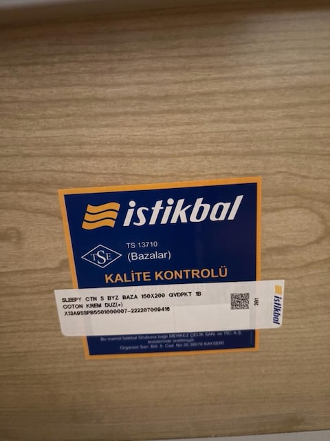istikbal yatak baza başlık