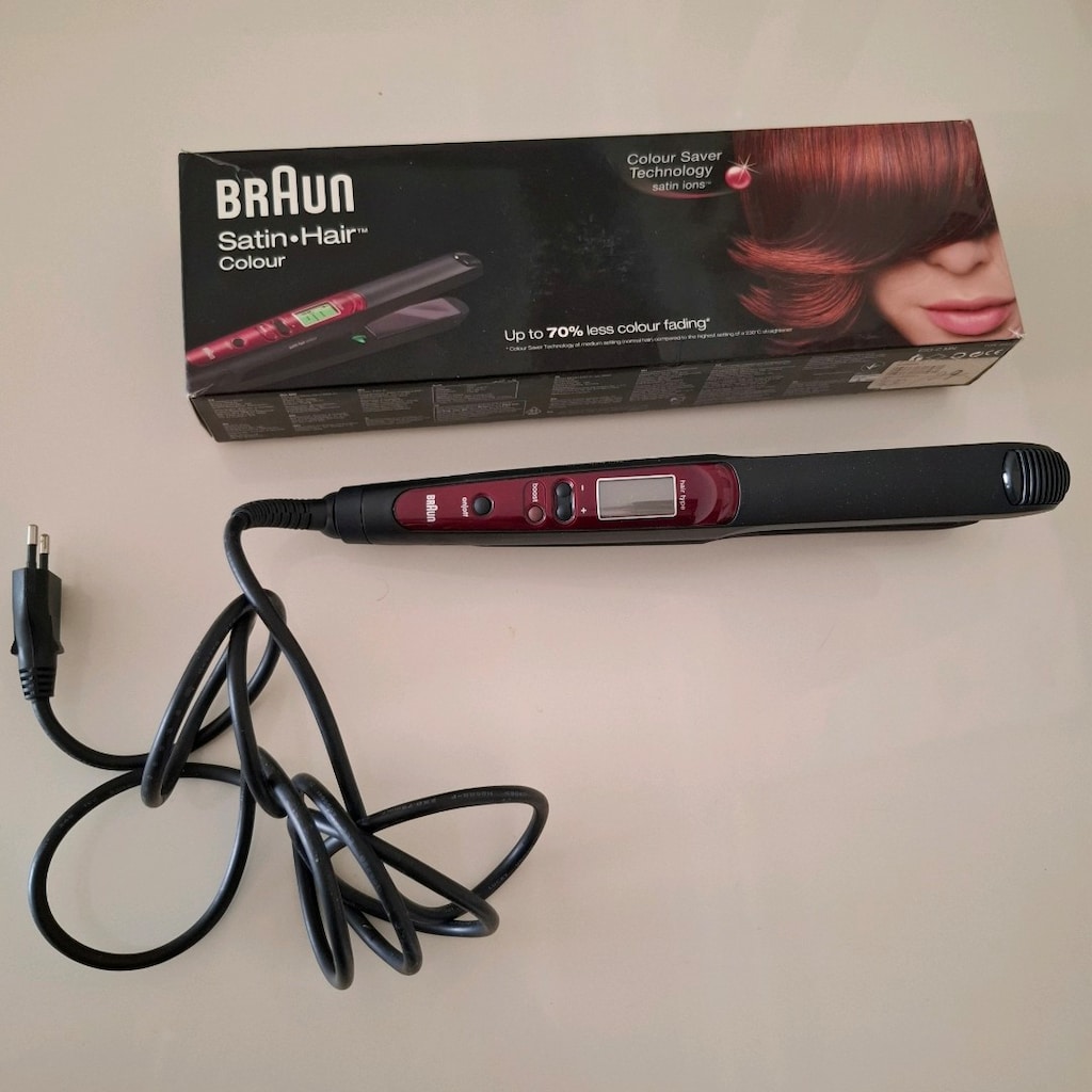 BRAUN SATİN HAİR MARKA SAÇ ŞEKİLLENDİRİCİ ÇOK AZ KULLANILMIŞ, KUSURSUZ - 2