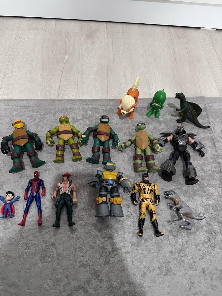 Ninja turtles aksiyon figür oyuncaklar - 5