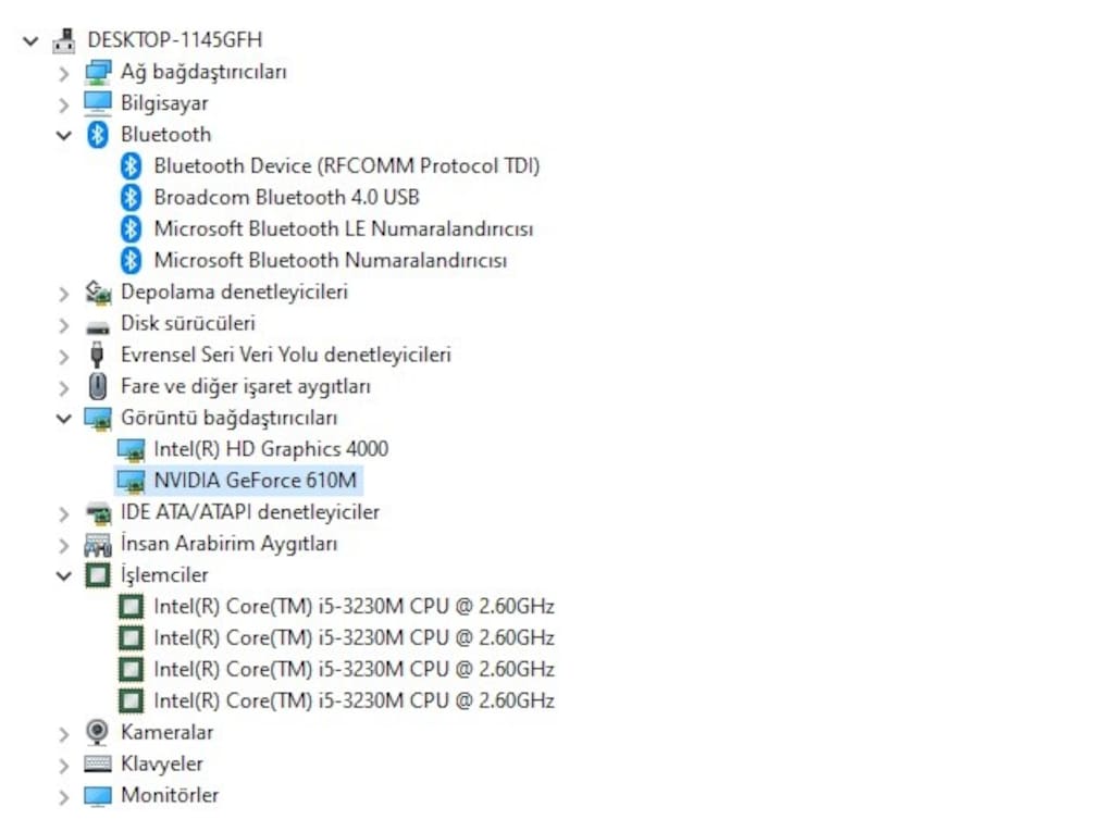 Tertemiz Nvidia Oyuncu Lenovo i5, Yeni PiL, 8gb RAM, SSD TurboDisk'li - 6