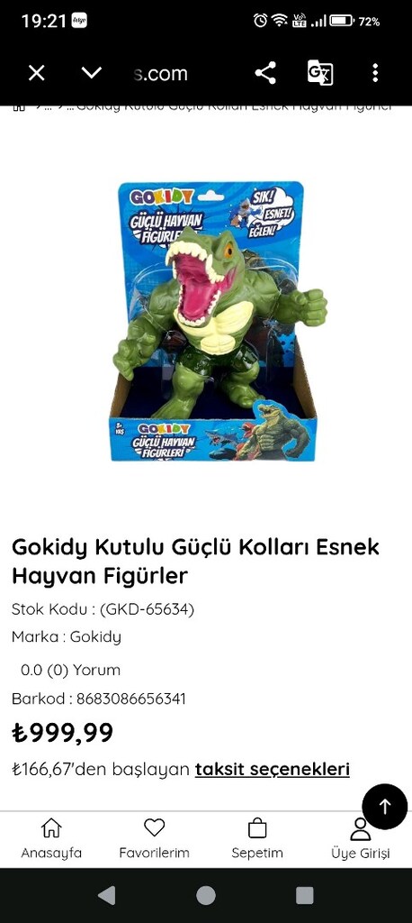 HAYVAN FİGÜRÜ OYUNCAK - 7
