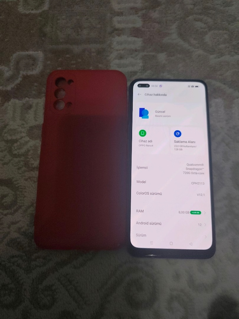 OPPO RENO 4 128 GB HAFIZA 13 GB RAM TÜRKİYE CİHAZI AKTİF ÇALIŞIYOR - 4