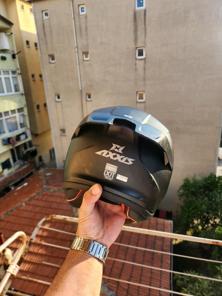 axxis motorsiklet kaskı - 7