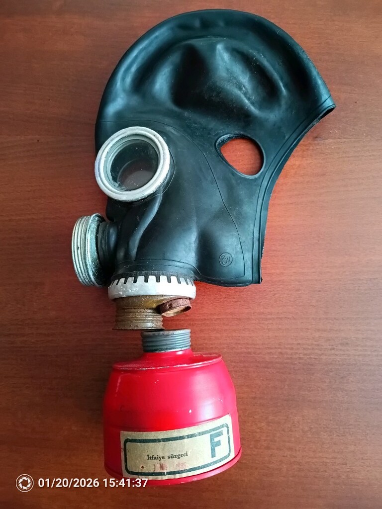 filtreli maske. Sovyet dönemi gaz maskesi - 2