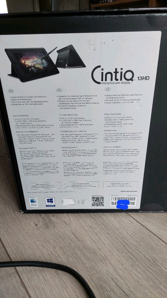 Wacom Cintiq 13HD Grafik Tablet - 4