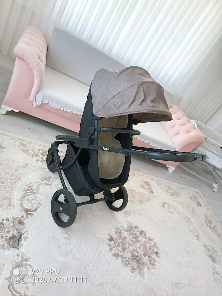 Acil satılık az kullanılmış sunny baby bebek arabası - 5