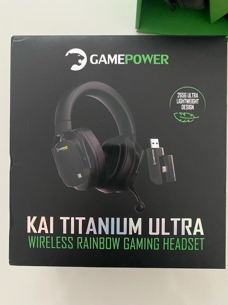 GAMEPOWER KAI TITANIUM ULTRA WIRELESS RAINBOW GAMING KULAKLIK