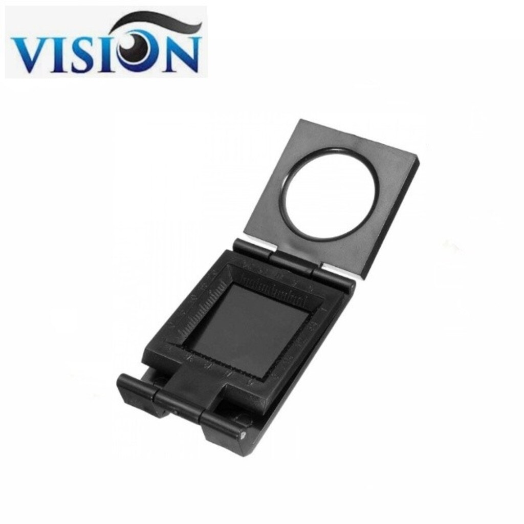 Vision Plastik Katlanabilir 10X-28mm Lup Masaüstü Büyüteç - 5