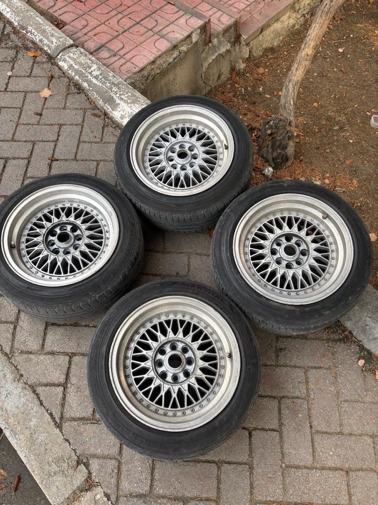 195 50 15 BBS jant lastik 4 adet takım - 6