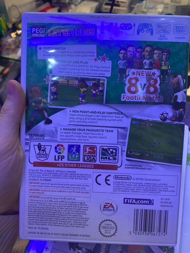 wii fifa 09 all play oyun - 2
