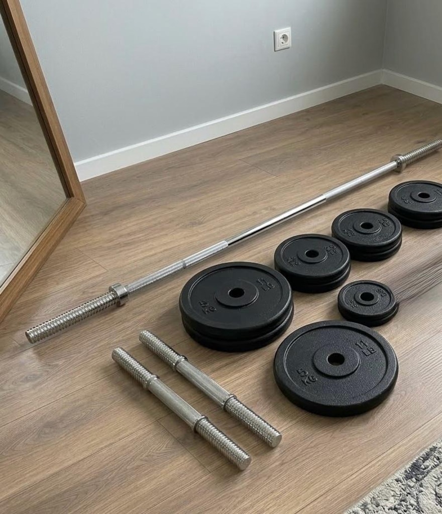Domyos 47 kg Ağırlık Seti Çelik Döküm - 2