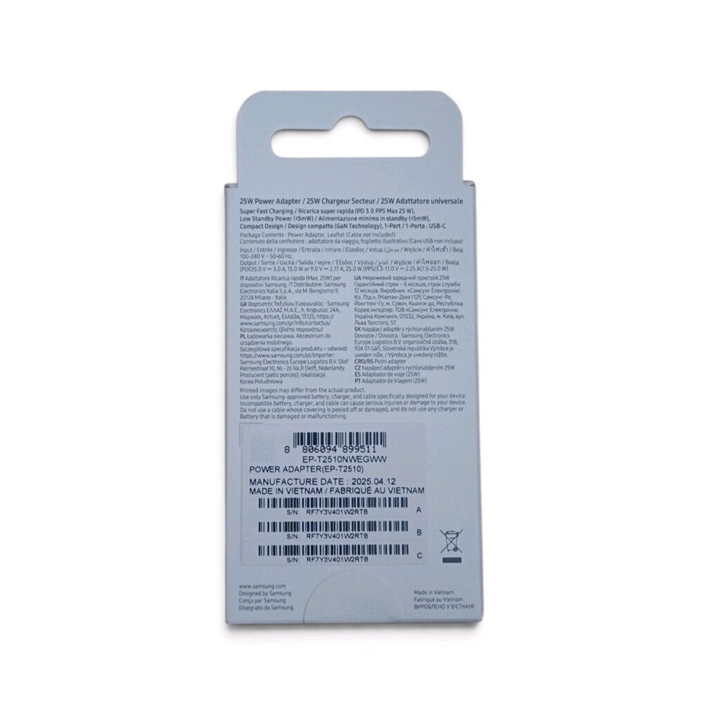 Orjinal Samsung Galaxy 25Wat Süper Hızlı Şarj cihazı ( Sıfır&Set ) - 4