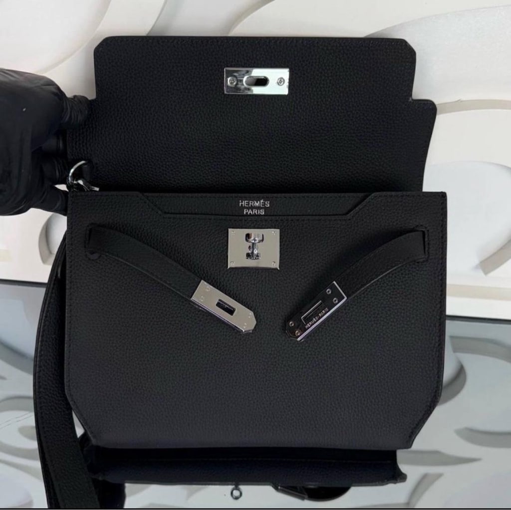 Hermès Kelly Danse Tasarım Deri Omuz ve Çapraz Çanta (Sıfır) - 4