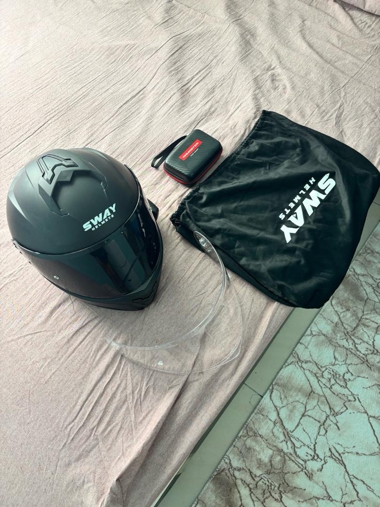 Çene açılır kask sway - 3