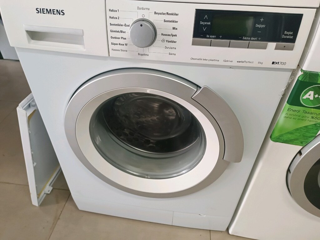 Siemens 8 kg A+++ 1200 devir çamaşır Makinesi - 5