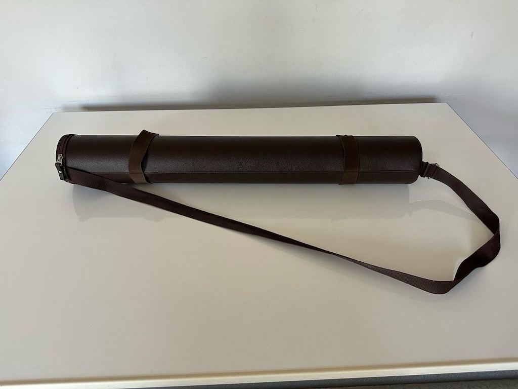 B1BACK Deri Görünümlü Fermuarlı Proje / Çizim Tüpü - 3