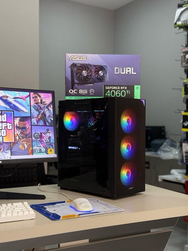 TERTEMİZ GAMİNG MASAÜSTÜ BİLGİSAYAR AMD RYZEN 5 7500F ~ RTX 4060 Tİ - 5