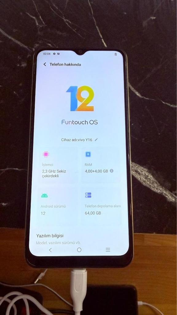 vivo y16