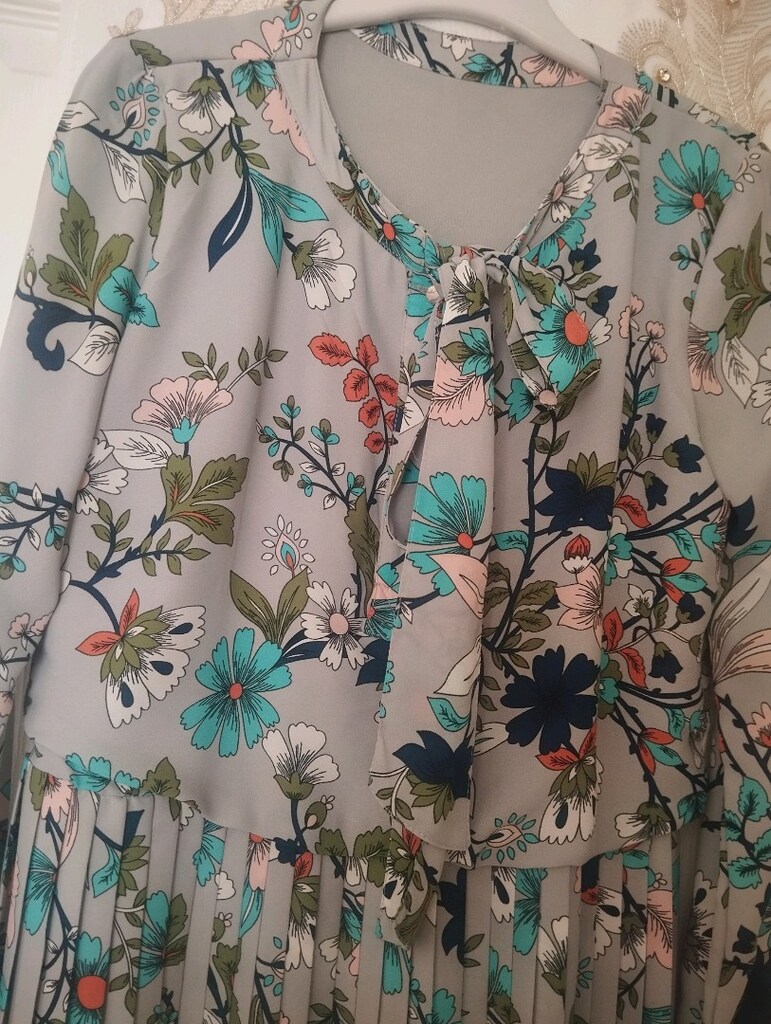 astarlı sifon elbise - 3