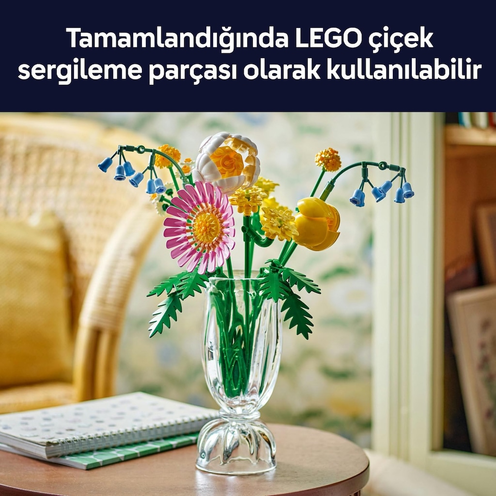 LEGO 10347 Botanicals Küçük Sarı Buket - 7