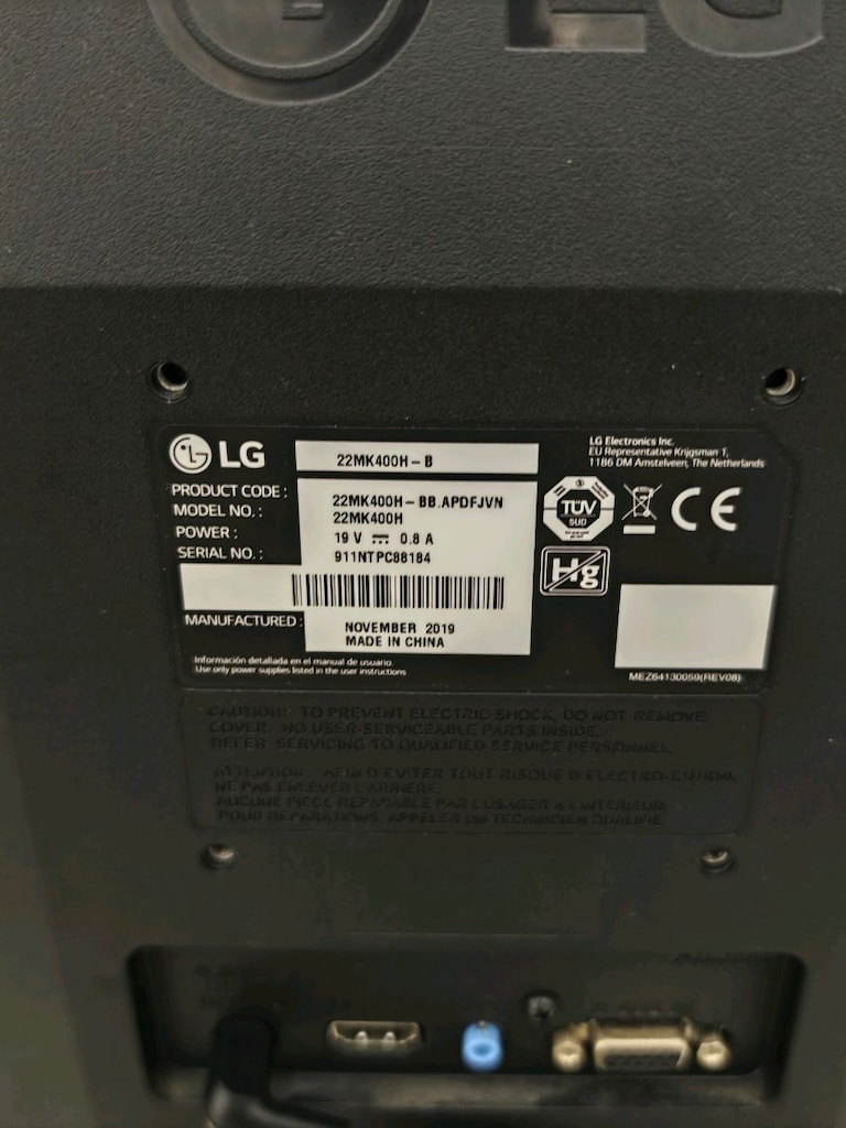 LG 22MK400H-B 21.5" Full HD 75Hz LED Monitör - 2