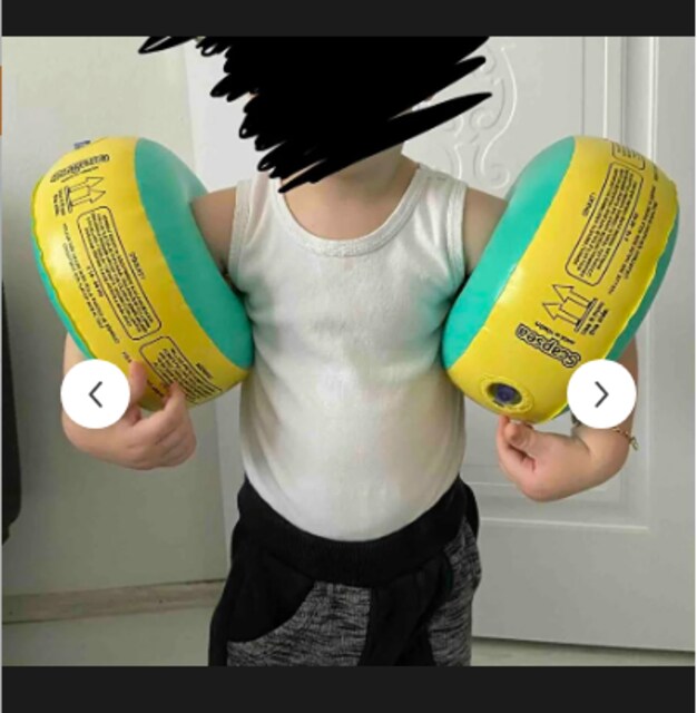 Sıfır Scapsea Çocuklar Için Yüzme Kolluğu Içi Dolgulu 10-40 kg
