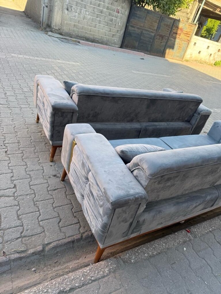 koltuk takımı 2adet 3lü eve teslim mekanizmalı - 8