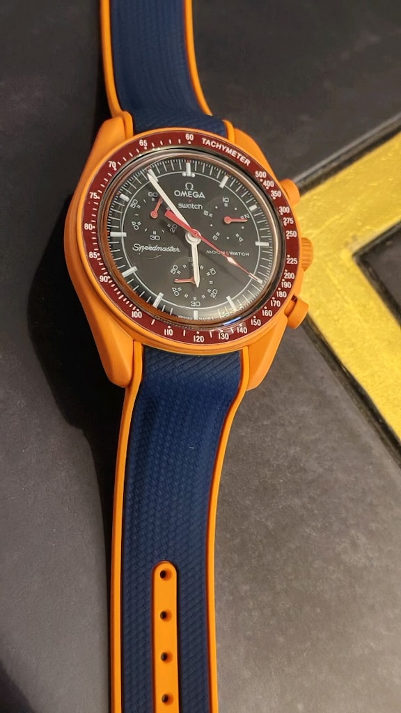 Saat OMEGA SPEEDMASTER SWATCH aktif gösterge - 11