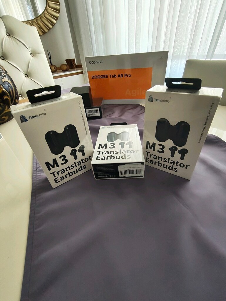 timekettle M3 tercüman traslator EARBUDS kulaklık sıfır kutusunda - 3